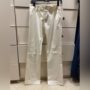 Gianni Bini Ivory Tailored Trousers